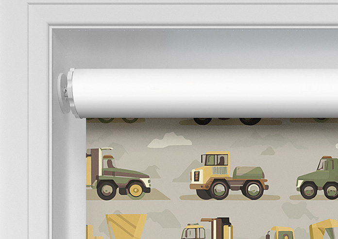 Construction Crew, Tarmac - Twist&Fit Roller Blind - Image 9